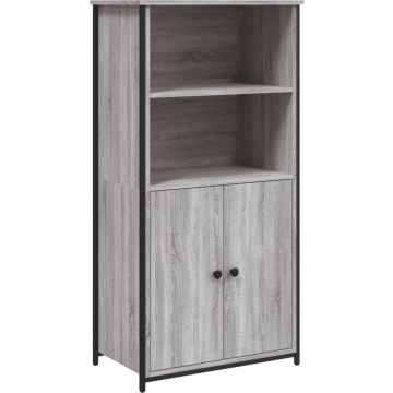 vidaXL-Hoge-kast-62x36x121,5-cm-bewerkt-hout-grijs-sonoma