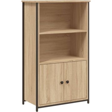 vidaXL-Hoge-kast-62x32x103,5-cm-bewerkt-hout-sonoma-eikenkleurig