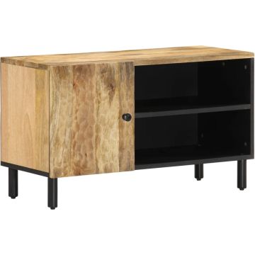 vidaXL - Tv-meubel - 80x31x46 - cm - massief - mangohout