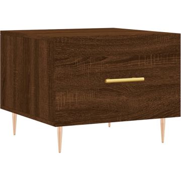 vidaXL-Salontafel-50x50x40-cm-bewerkt-hout-bruin-eikenkleur