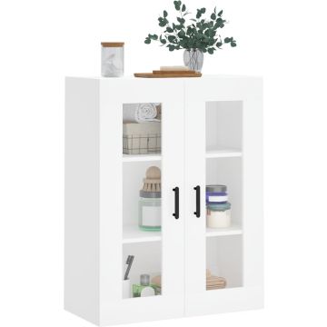 vidaXL Wandkast 69,5x34x90 cm wit