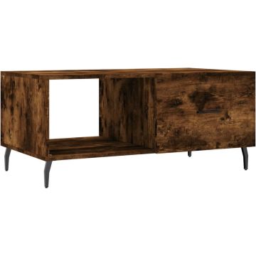 vidaXL-Salontafel-90x50x40-cm-bewerkt-hout-gerookt-eikenkleurig