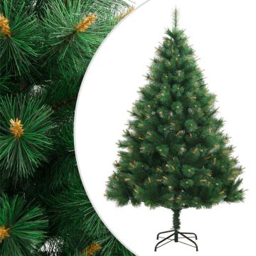 vidaXL-Kunstkerstboom-met-scharnieren-en-standaard-120-cm