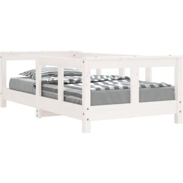 vidaXL-Kinderbedframe-70x140-cm-massief-grenenhout-wit