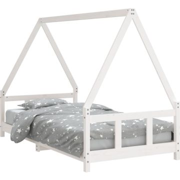 vidaXL-Kinderbedframe-90x190-cm-massief-grenenhout-wit