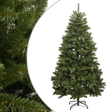 vidaXL-Kunstkerstboom-met-scharnieren-en-standaard-180-cm-groen