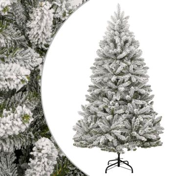 vidaXL-Kunstkerstboom-met-scharnieren-en-sneeuw-270-cm