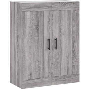 vidaXL-Hoge-kast-69,5x34x180-cm-bewerkt-hout-grijs-sonoma-eikenkleurig