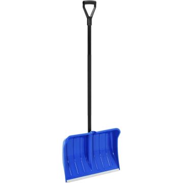 vidaXL Sneeuwschep 147 cm metaal blauw