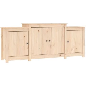 vidaXL Dressoir 164x37x68 cm massief grenenhout