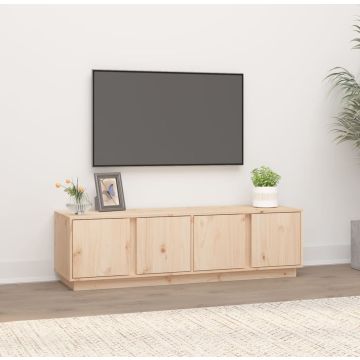 vidaXL Tv-meubel 140x40x40 cm massief grenenhout