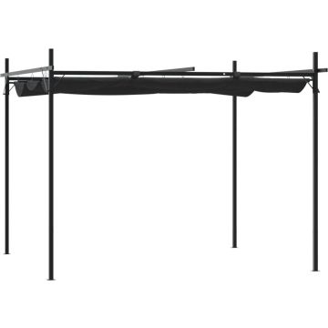 vidaXL-Pergola-met-uitschuifbaar-dak-295x292x230-antracietkleurig