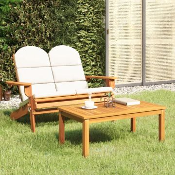 vidaXL 2-delige Loungeset Adirondack massief acaciahout