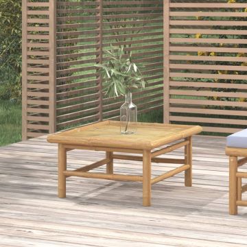 vidaXL Tuintafel 65x55x30 cm bamboe