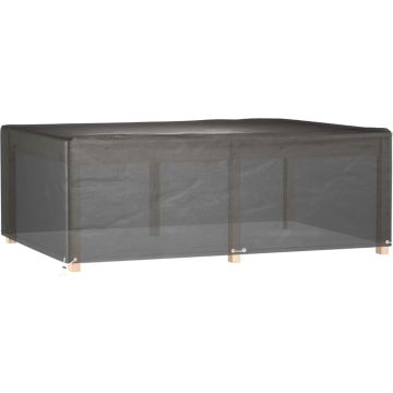 vidaXL Tuinmeubelhoes met 12 oogjes rechthoekig 230x165x80 cm