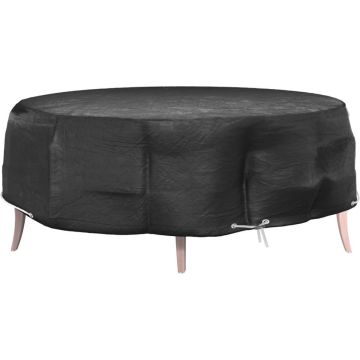 vidaXL Tuinmeubelhoes eilandlounge 8 oogjes rond Ø 188x50 cm