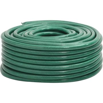 vidaXL Tuinslang 50 m PVC groen