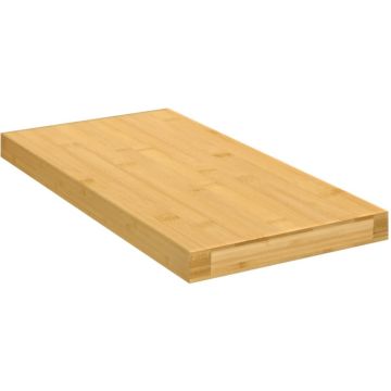 vidaXL Wandschap 40x20x2,5 cm bamboe