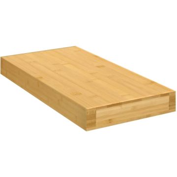 vidaXL Wandschap 40x20x4 cm bamboe