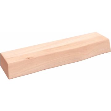 vidaXL Wandschap 40x10x6 cm onbehandeld massief eikenhout