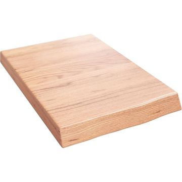 vidaXL Wandschap 40x60x6 cm behandeld massief eikenhout lichtbruin