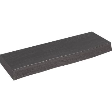 vidaXL-Wandschap-60x20x6-cm-behandeld-massief-eikenhout-donkergrijs