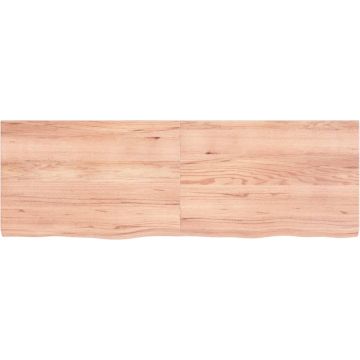 vidaXL-Wastafelblad-120x40x4-behandeld-massief-hout-lichtbruin