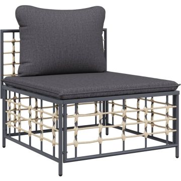 vidaXL-7-delige-Loungeset-met-kussens-poly-rattan-antracietkleurig