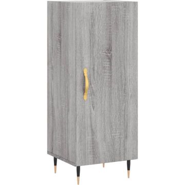 vidaXL-Dressoir-34,5x34x90-cm-bewerkt-hout-grijs-sonoma-eikenkleurig