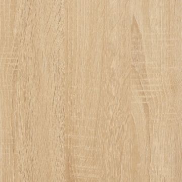 vidaXL Dressoir 34,5x32,5x90 cm bewerkt hout sonoma eikenkleurig