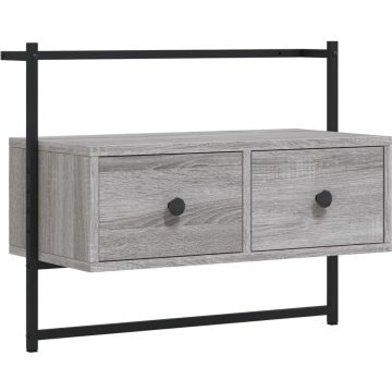 vidaXL-Tv-meubel-wandgemonteerd-60,5x30x51-cm-hout-grijs-sonoma-eiken