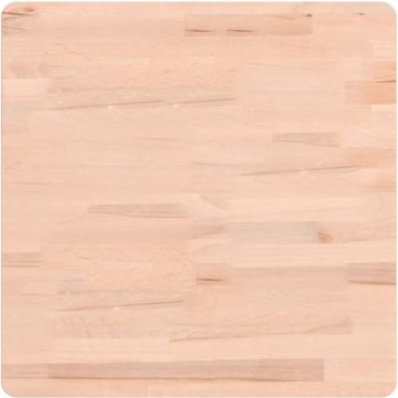 vidaXL-Tafelblad-vierkant-50x50x1,5-cm-massief-beukenhout