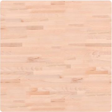 vidaXL-Tafelblad-vierkant-80x80x1,5-cm-massief-beukenhout