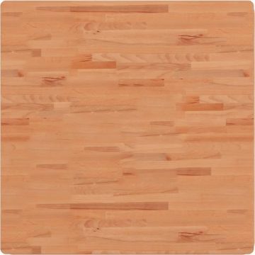 vidaXL-Tafelblad-vierkant-90x90x1,5-cm-massief-beukenhout