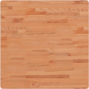 vidaXL-Tafelblad-vierkant-70x70x2,5-cm-massief-beukenhout