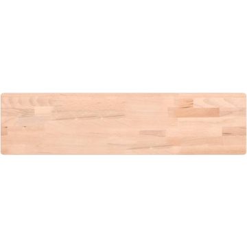 vidaXL-Wandschap-80x20x2,5-cm-massief-beukenhout