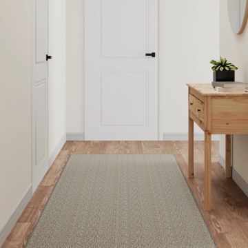 vidaXL Tapijtloper 80x150 cm sisal-look taupe