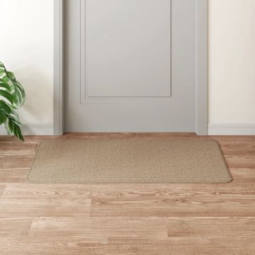 vidaXL Tapijtloper 50x100 cm sisal-look zandkleurig