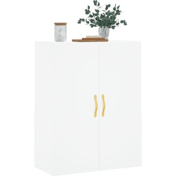 vidaXL Wandkast 69,5x34x90 cm wit