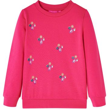 vidaXL-Kindertrui-glitterprint-104-felroze