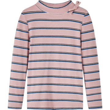 vidaXL-Kindershirt-met-lange-mouwen-gestreept-92-lichtroze