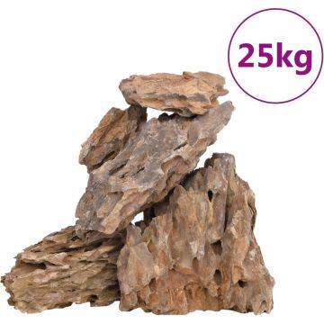 vidaXL-Drakenstenen-gemengde-kleur-25-kg-10-30-cm