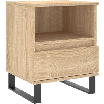 vidaXL-Nachtkastje-40x35x50-cm-bewerkt-hout-sonoma-eikenkleurig