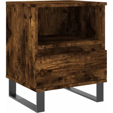 vidaXL-Nachtkastje-40x35x50-cm-bewerkt-hout-gerookt-eikenkleurig