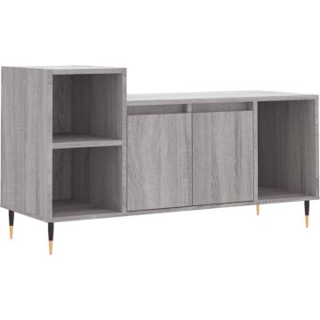 vidaXL-Tv-meubel-100x35x55-cm-bewerkt-hout-grijs-sonoma-eikenkleurig