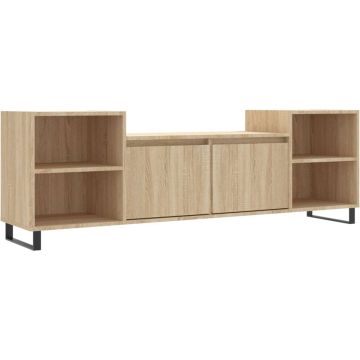 vidaXL-Tv-meubel-160x35x55-cm-bewerkt-hout-sonoma-eikenkleurig