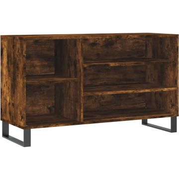 vidaXL-Schoenenkast-102x36x60-cm-bewerkt-hout-gerookt-eikenkleurig