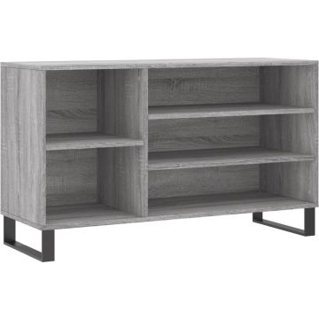 vidaXL-Schoenenkast-102x36x60-cm-bewerkt-hout-sonoma-grijs