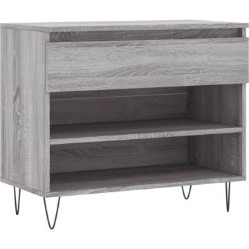 vidaXL-Schoenenkast-70x36x60-cm-bewerkt-hout-sonoma-grijs