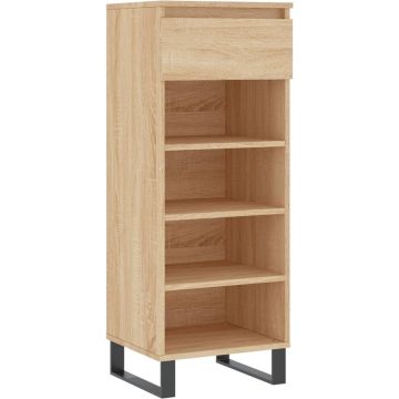 vidaXL-Schoenenkast-40x36x105-cm-bewerkt-hout-sonoma-eikenkleurig